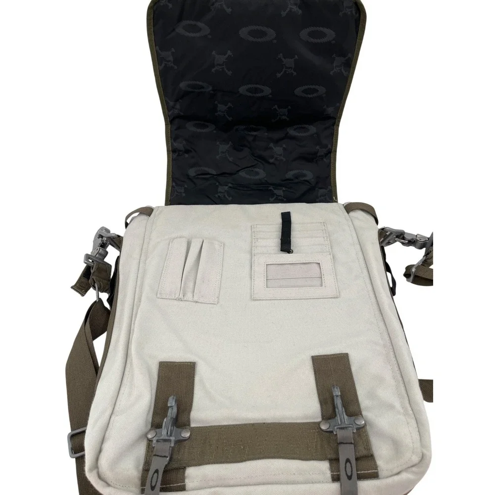 Oakley Tactical Field Gear Standard Issue Canvas Messenger Bag‎ Adjustable Strap